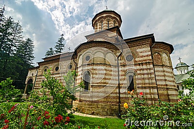Cozia Monastery, near CÄƒlimÄƒneÈ™ti, Romania. Stock Photo